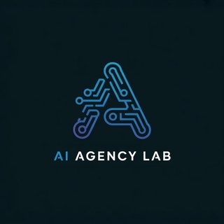AI Agency Lab logo: a circuit-board letter A